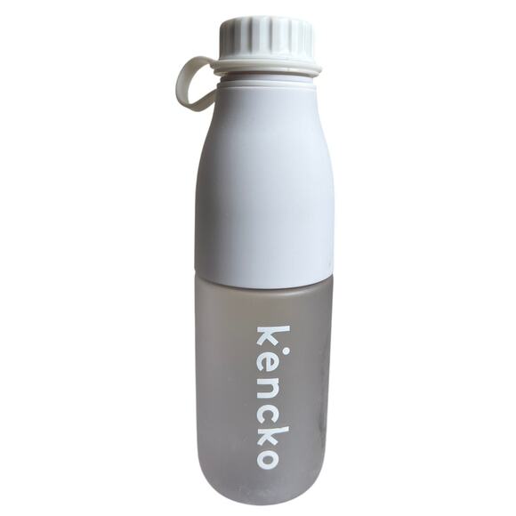 Kencko Shaker Bottle Instabt Smoothie NIB White - Picture 4 of 6